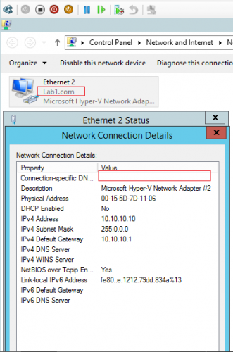 Hyper-V võrguadapter pole Windows 10-ga ühendatud