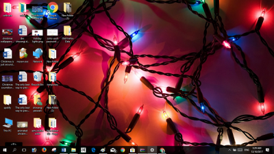 Windows 10 Коледни теми, тапети, дърво и скрийнсейвъри