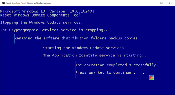 Lähtestage Windows Update 2