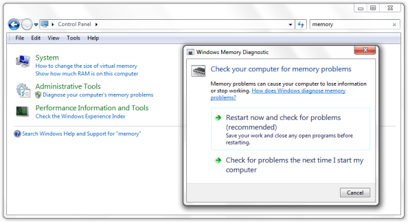 Как запустить средство диагностики памяти Windows в Windows 10