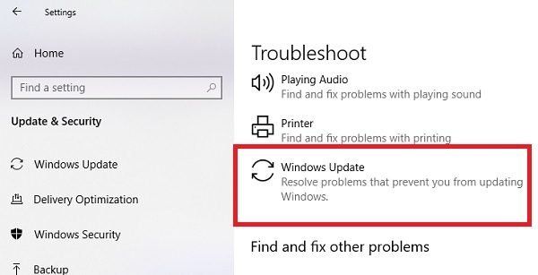 Windows atjaunināšanas problēmu risinātājs
