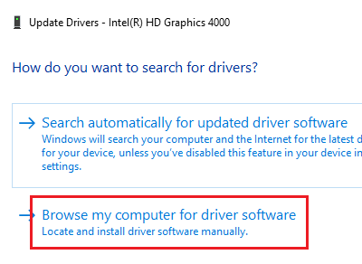 Potražite softver za upravljački program na mom računalu
