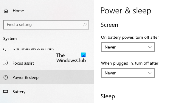 Kuinka estää Windows 10 -näyttö sammumasta