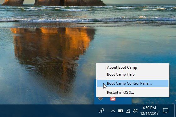 Po instalaci systému Windows 10 na MacBooku použijte Boot Camp k nastavení klávesnice a trackpadu