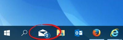 Windows 10'da Görev Çubuğu düğmelerinde Rozetleri Göster'i Etkinleştirme veya Devre Dışı Bırakma