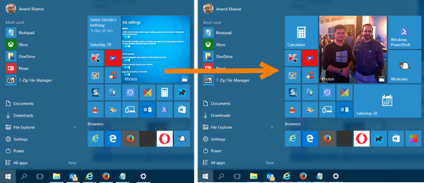 Prikaži više pločica na izborniku Start u sustavu Windows 10