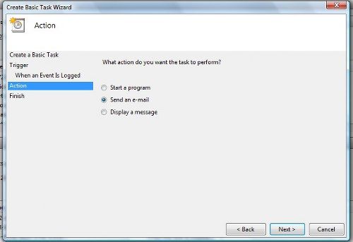 Pošaljite e-poštu pomoću Windows planera zadataka