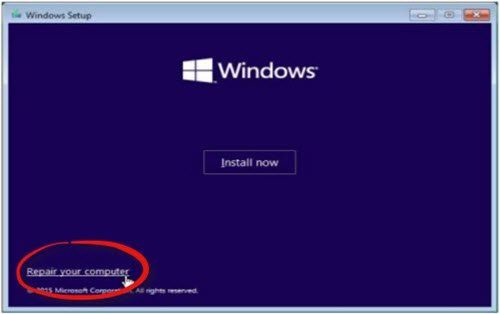 restabiliți setările Windows pe computer