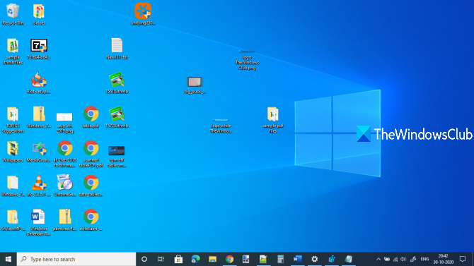Operētājsistēmā Windows 10 nevar pārvietot darbvirsmas ikonas