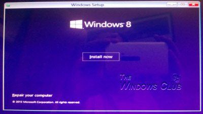 התקן את Windows 8.1 2