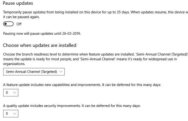 Faut-il installer les mises à jour de Windows 10 ?