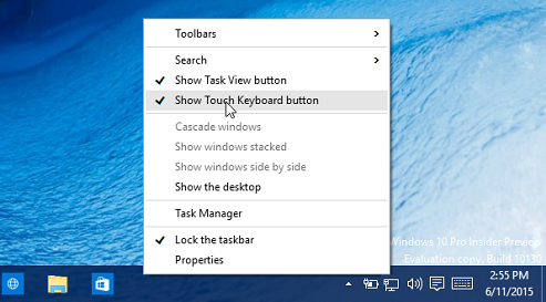 El teclado táctil no funciona en Windows 10