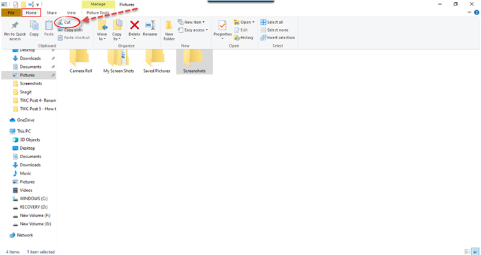 Paano maglipat ng mga file at folder sa Windows 10