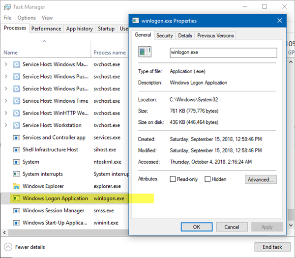 Kas ir Windows pieteikšanās lietojumprogramma vai winlogon.exe?