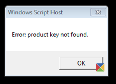 odstranit kód Product Key systému Windows 3