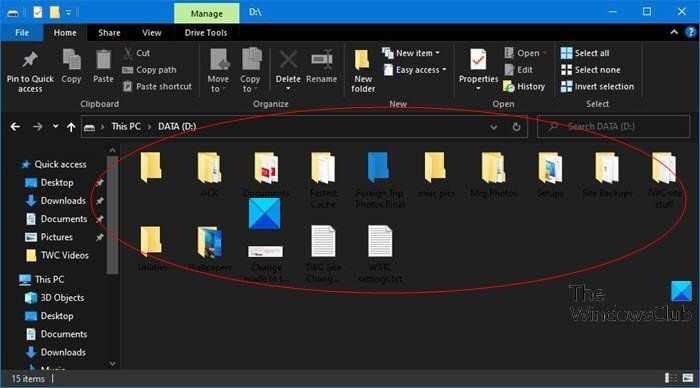 Boja fonta Windows 10 Dark Mode ostaje crna, što je čini nečitkom