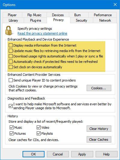 Windows Media Player kan sommige bestanden niet wegschrijven