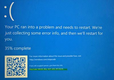 תקן את קוד השגיאה 0xA - IRQL לא פחות או שווה ב-Windows 10