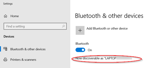 Tiedostojen lähettäminen tai vastaanottaminen Bluetooth-tiedostosiirrolla Windows 10: ssä