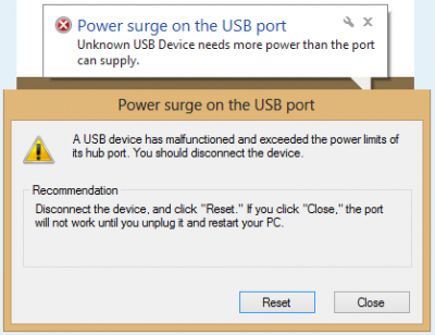 Odpravite napako v napaki vrat USB v sistemu Windows 10