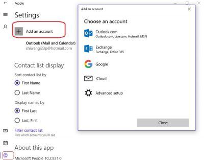 Как да използвам и управлявам приложението People в Windows 10