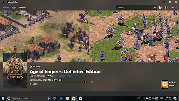 Age of Empires Definitive Edition netiks palaists