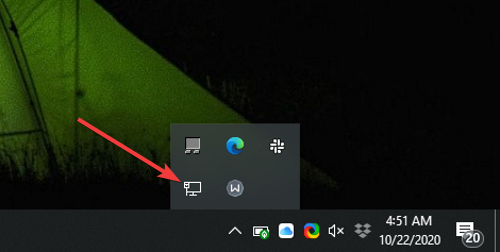 Иконата за Wi-Fi не се показва или липсва в лентата на задачите на Windows 10
