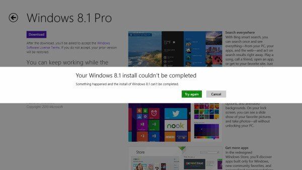Düzeltme: Windows yüklemesi tamamlanamadı hatası