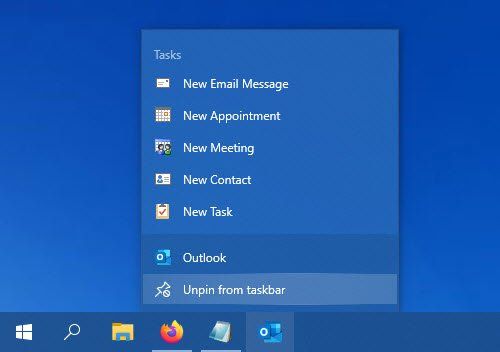 Nevar atspraust vai noņemt programmu ikonas no Windows 10 uzdevumjoslas