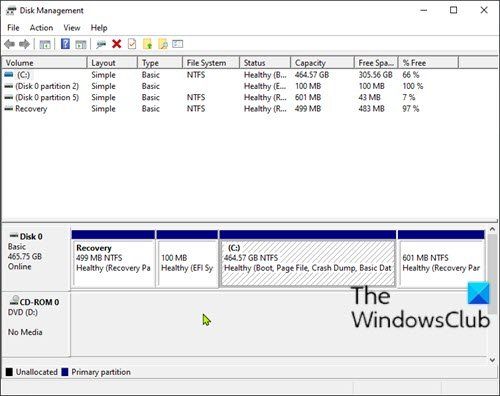 Neuf façons d'ouvrir la gestion des disques dans Windows 10