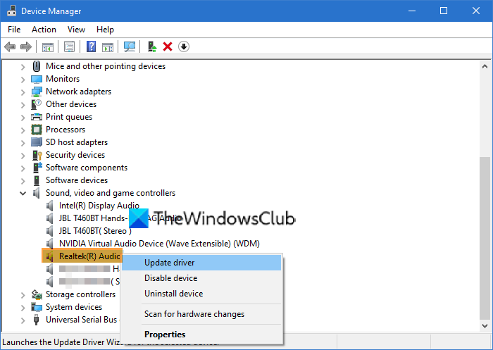 Processus d'arrière-plan audio HD (RAVBg64.exe) utilisant une utilisation élevée du processeur dans Windows 10