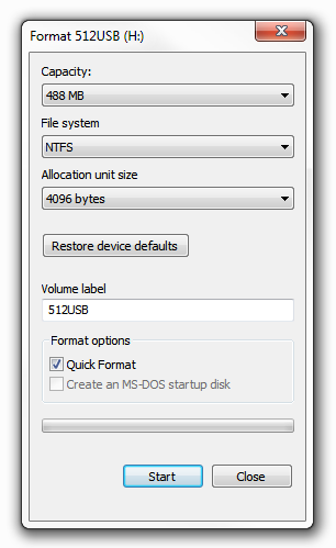 Windows 10 USB-mäluseadme abil saate luua parooli lähtestamise ketta