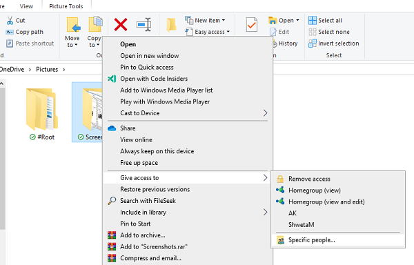 विंडोज 10 में एक नेटवर्क पर फ़ाइलों और फ़ोल्डरों को कैसे साझा करें