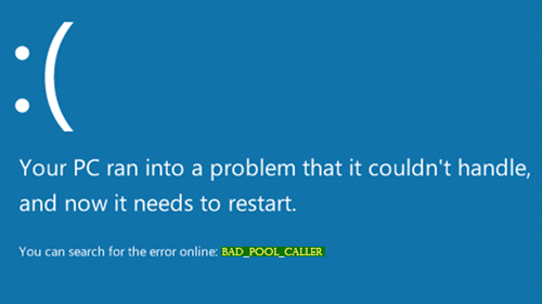 Коригирайте грешка BAD_POOL_CALLER в Windows 10