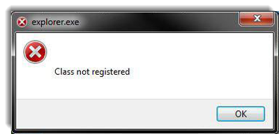Popravek: Napaka razreda ni registrirana v sistemu Windows 10/8/7