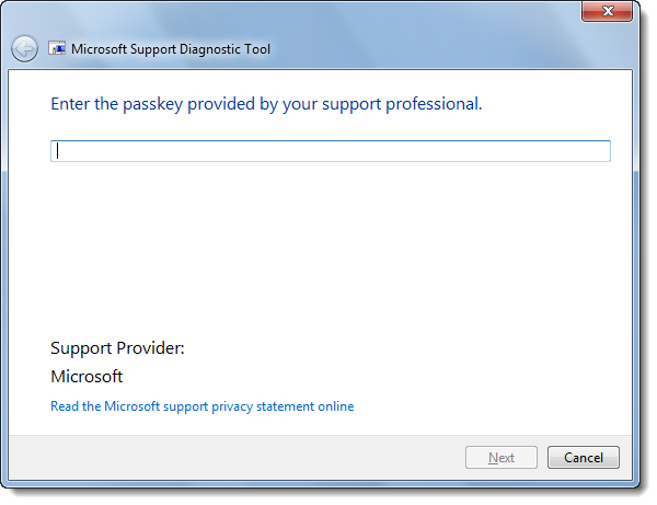 Microsoft Support Diagnostic Tool uitvoeren in Windows 10