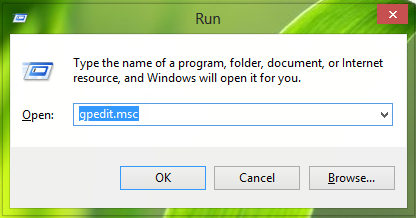 GPEDIT reserveeritava ribalaiuse sätete konfigureerimine ja piiramine Windows 8.1-s