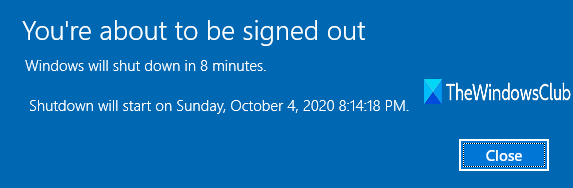 Comment planifier un arrêt automatique dans Windows 10 à l'aide de l'invite de commande