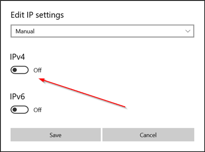 how set static ip address windows 10 8