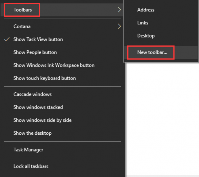 Comment centrer les icônes de la barre des tâches dans Windows 10