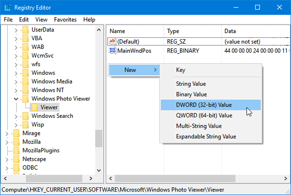 Как да промените цвета на фона на Windows Photo Viewer