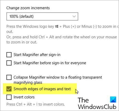 Les services de bureau à distance entraînent un processeur élevé dans Windows 10 lors de l'utilisation de l'application Magnifier