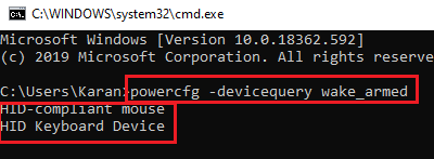 컴퓨터가 Windows 10에서 자동으로 절전 모드에서 해제됩니다.