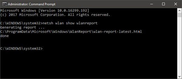 Kako generirati WiFi povijest ili WLAN izvještaj u sustavu Windows 10