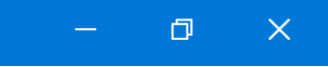 Palauta, pienennä ja sulje-painikkeet eivät toimi Windows 10: ssä