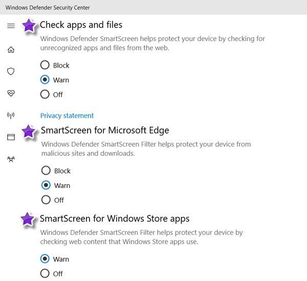 Windows SmartScreen אינו זמין כעת