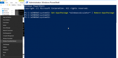 Odstráňte vstavané aplikácie pre Windows 10 pomocou skriptu PowerShell