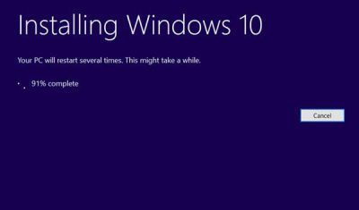 Mise à jour rapide vers Windows 10 version 20H2 Update à l'aide de Media Creation Tool