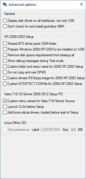 Elke versie van Windows vanaf één flashstation installeren
