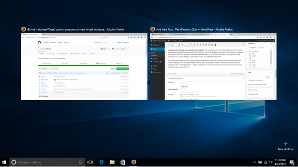 Trucs et astuces de bureau virtuel pour Windows 10